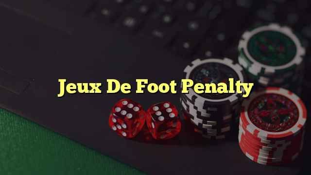 Jeux De Foot Penalty