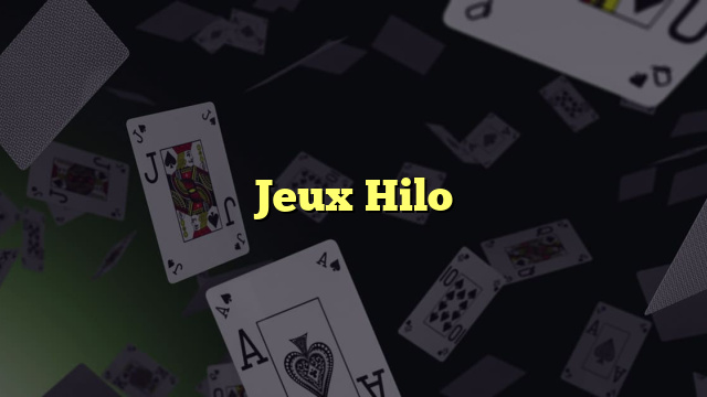 Jeux Hilo